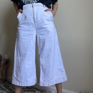 Topshop cropped culottes